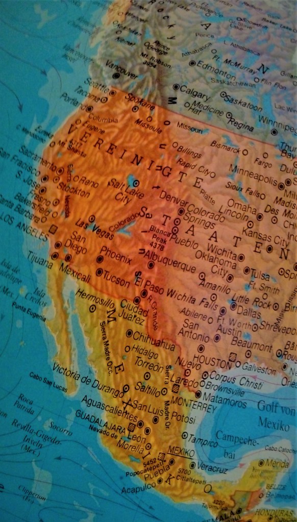 Map of North America